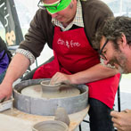 Earth and Fire, Rufford 2016 Paul Jessop and Doug Fitch